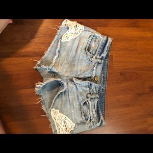 American Eagle jean shorts